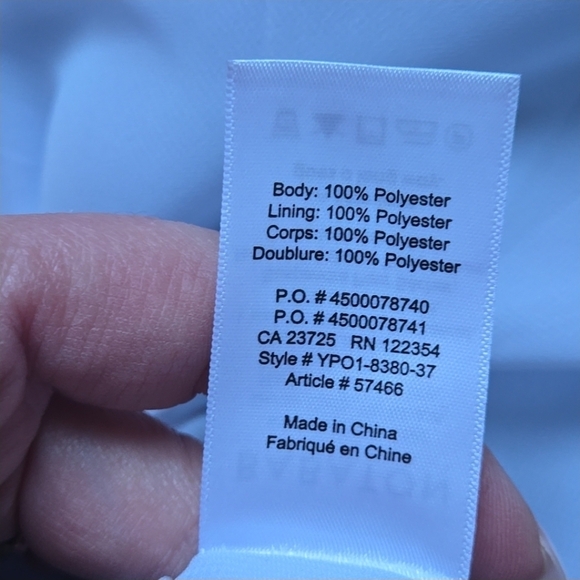 Aritzia Babaton Casimir dress in light blue Sz XS - Picture 9 of 9